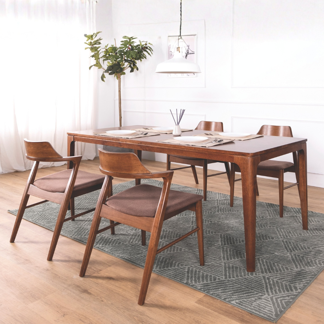 Jacob Wooden Dining Table (180cm)