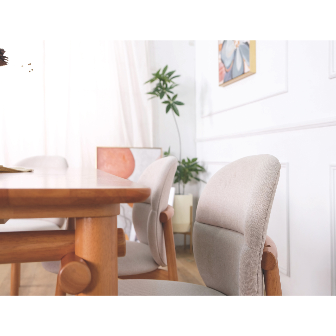 Mica Wooden Dining Table (160cm)