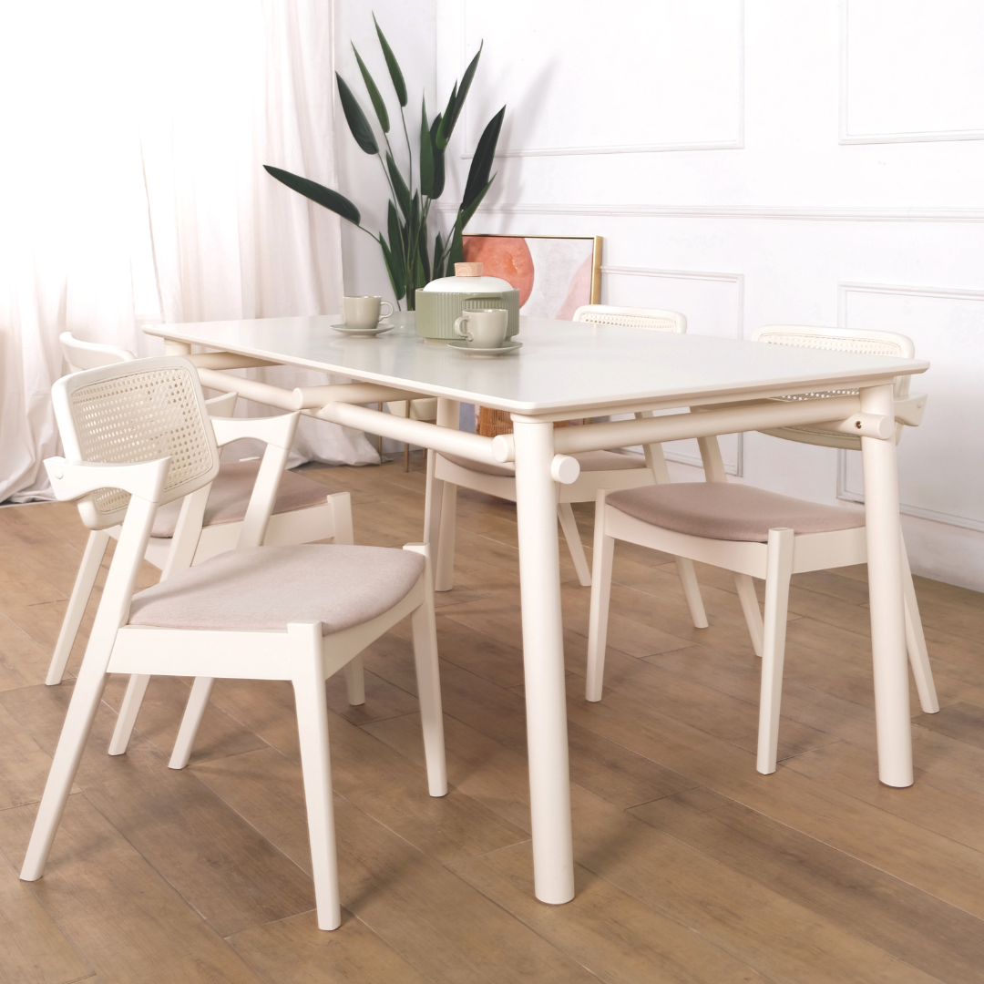 Mica Wooden Dining Table (160cm)