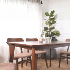 Morocco Wooden Dining Table (120cm)