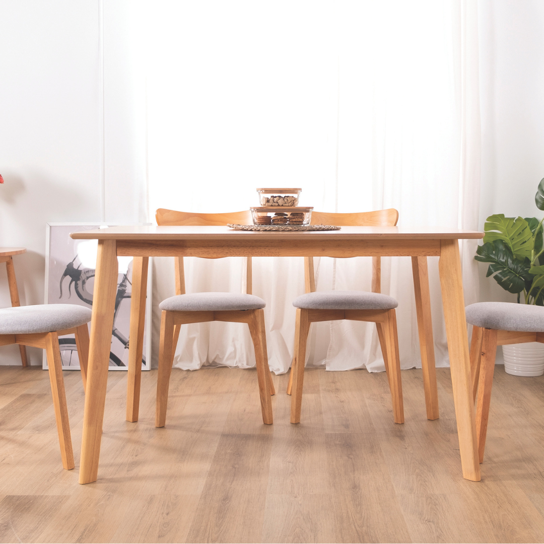Morocco Wooden Dining Table (120cm)