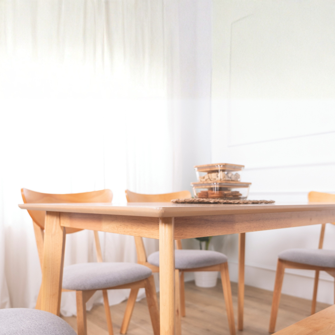 Morocco Wooden Dining Table (120cm)