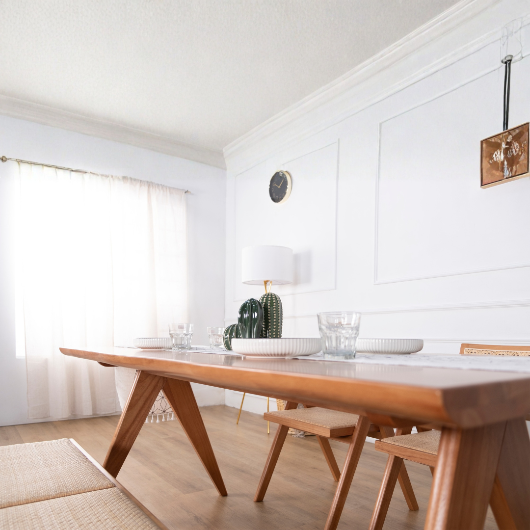 Valentina Wooden Dining Table (145cm)