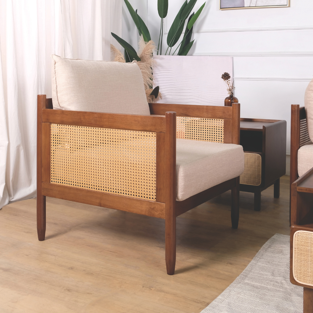 Megan Wooden Sofa