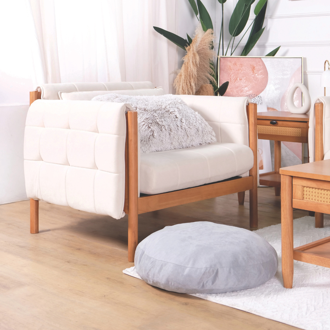 Mika Wooden Sofa