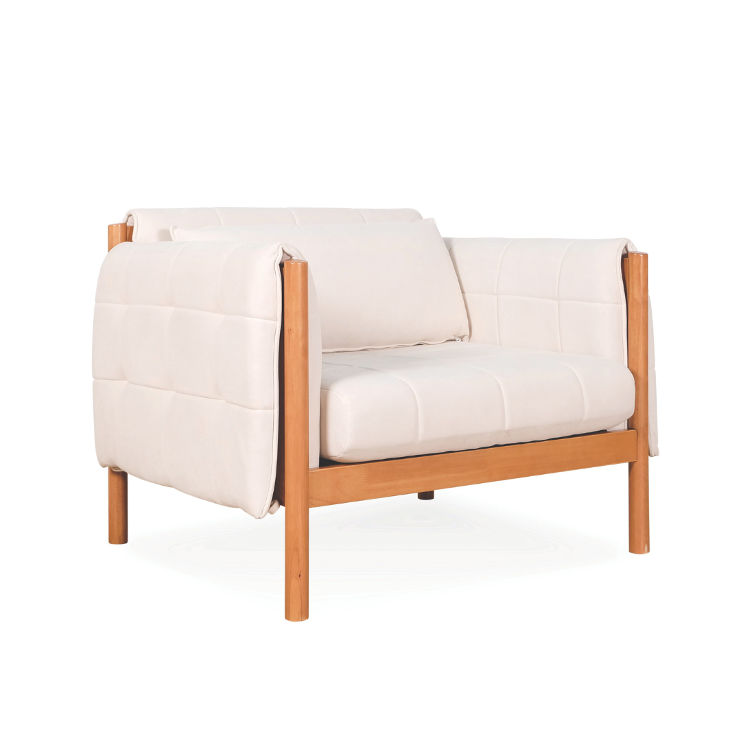 Mika Wooden Sofa