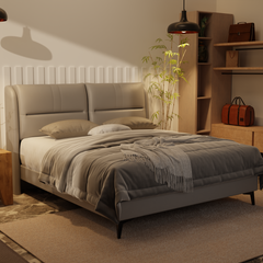 Linqe Genuine Leather Divan Bed Frame by Esteller