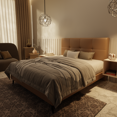 Koane Genuine Leather Divan Bed Frame by Esteller