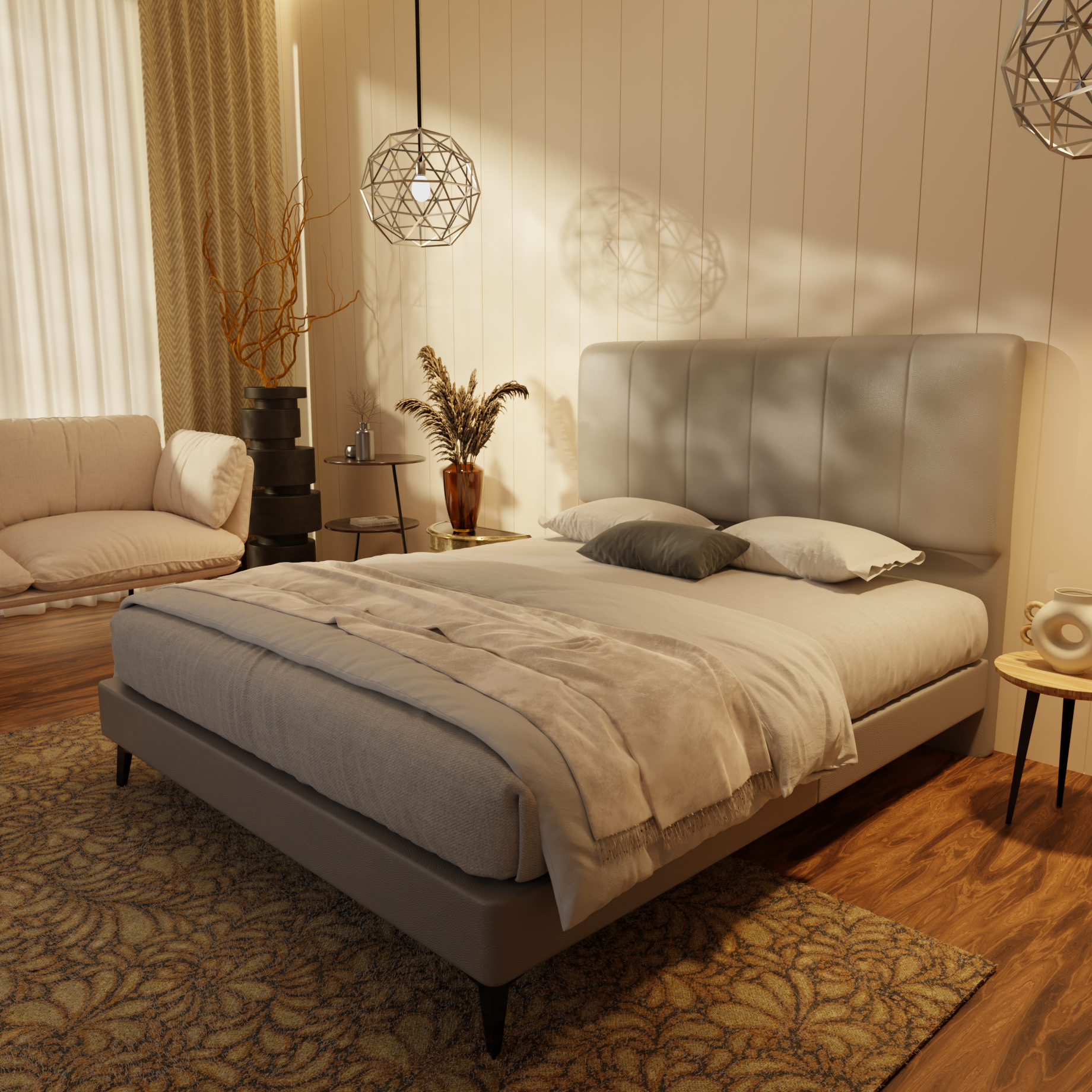 Joane Genuine Leather Divan Bed Frame by Esteller