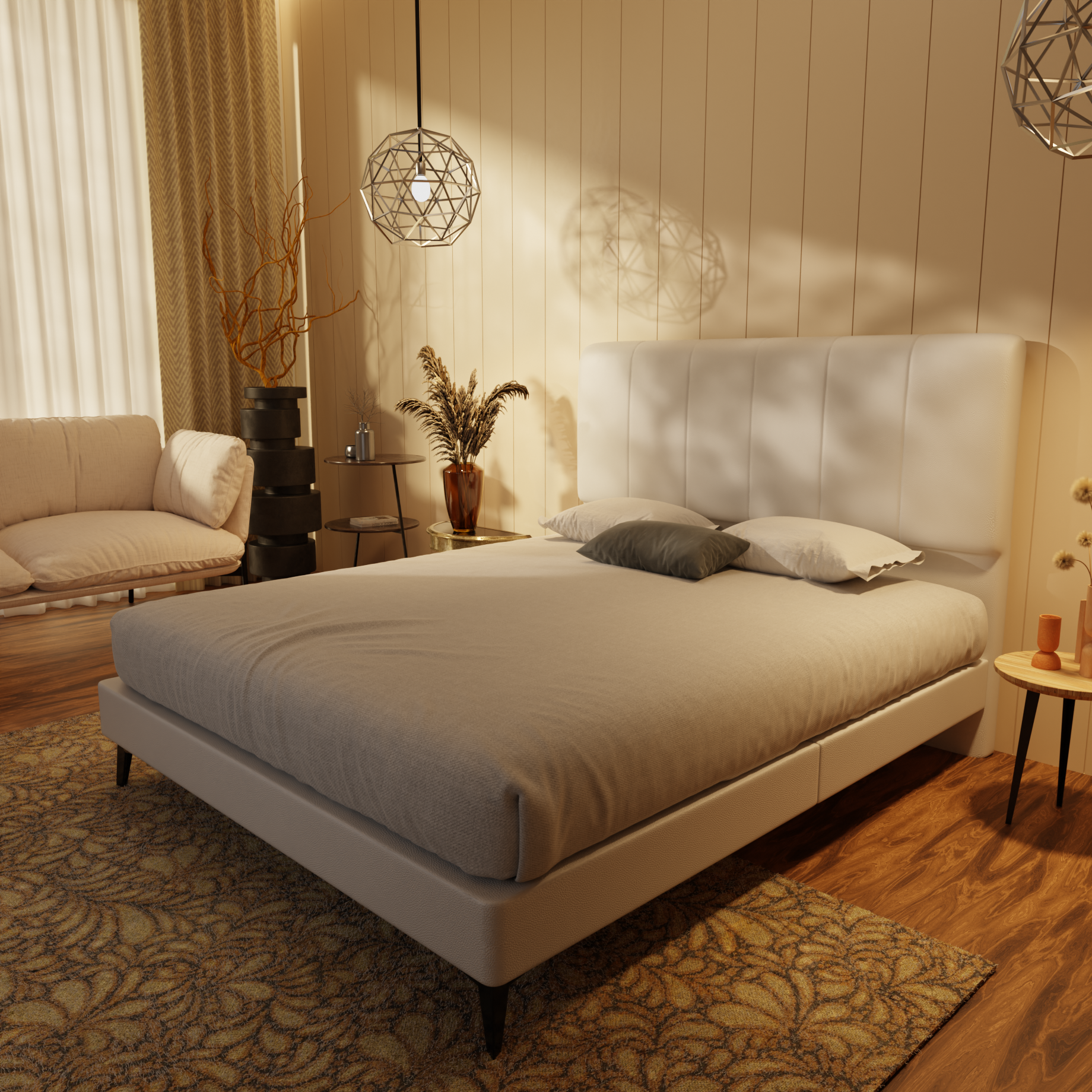 Joane Genuine Leather Divan Bed Frame by Esteller