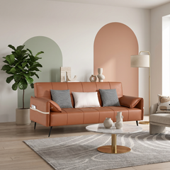Marenna Faux Leather Sofa Bed