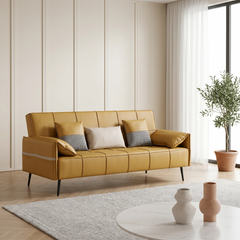 Marenna Faux Leather Sofa Bed