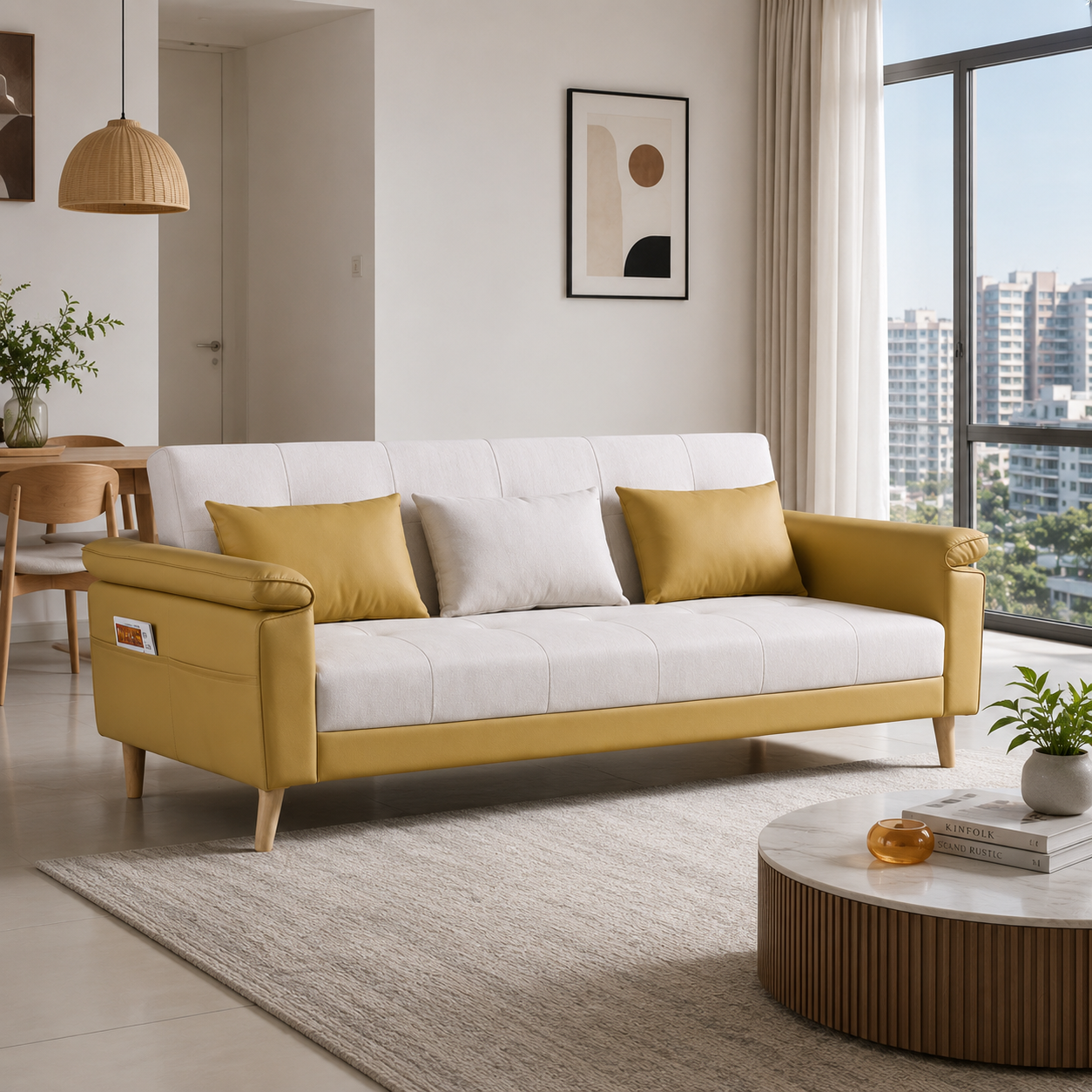 Tavoria Fabric Sofa Bed