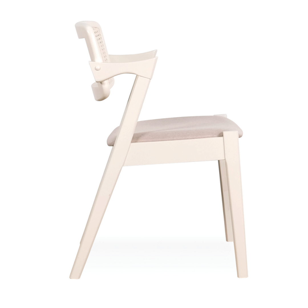 Gavin Rattan Wooden Dining Chair