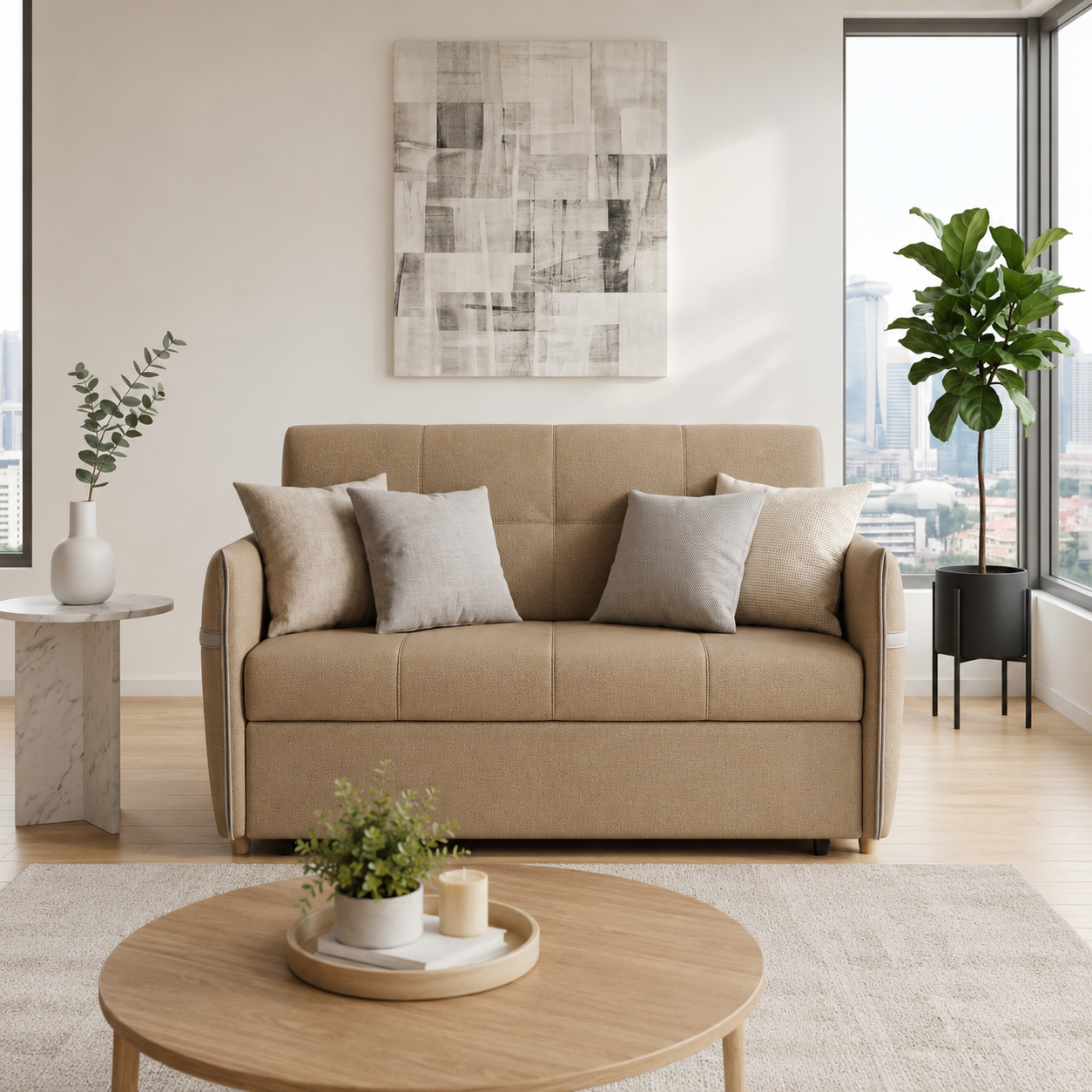 Mirenna Fabric Sofa Bed