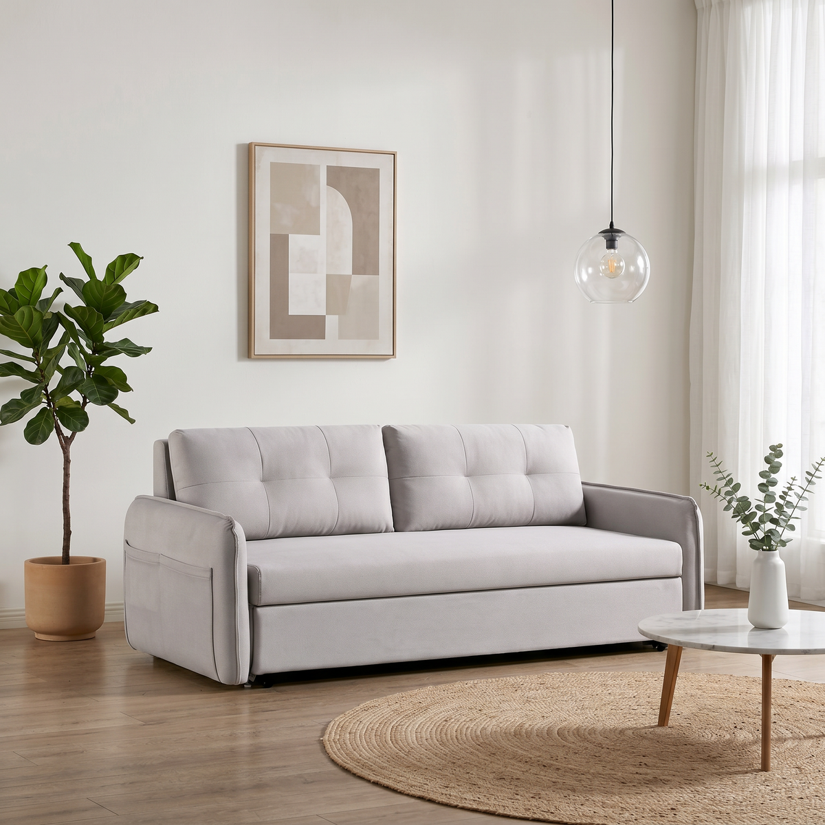 Solmora Fabric Sofa Bed