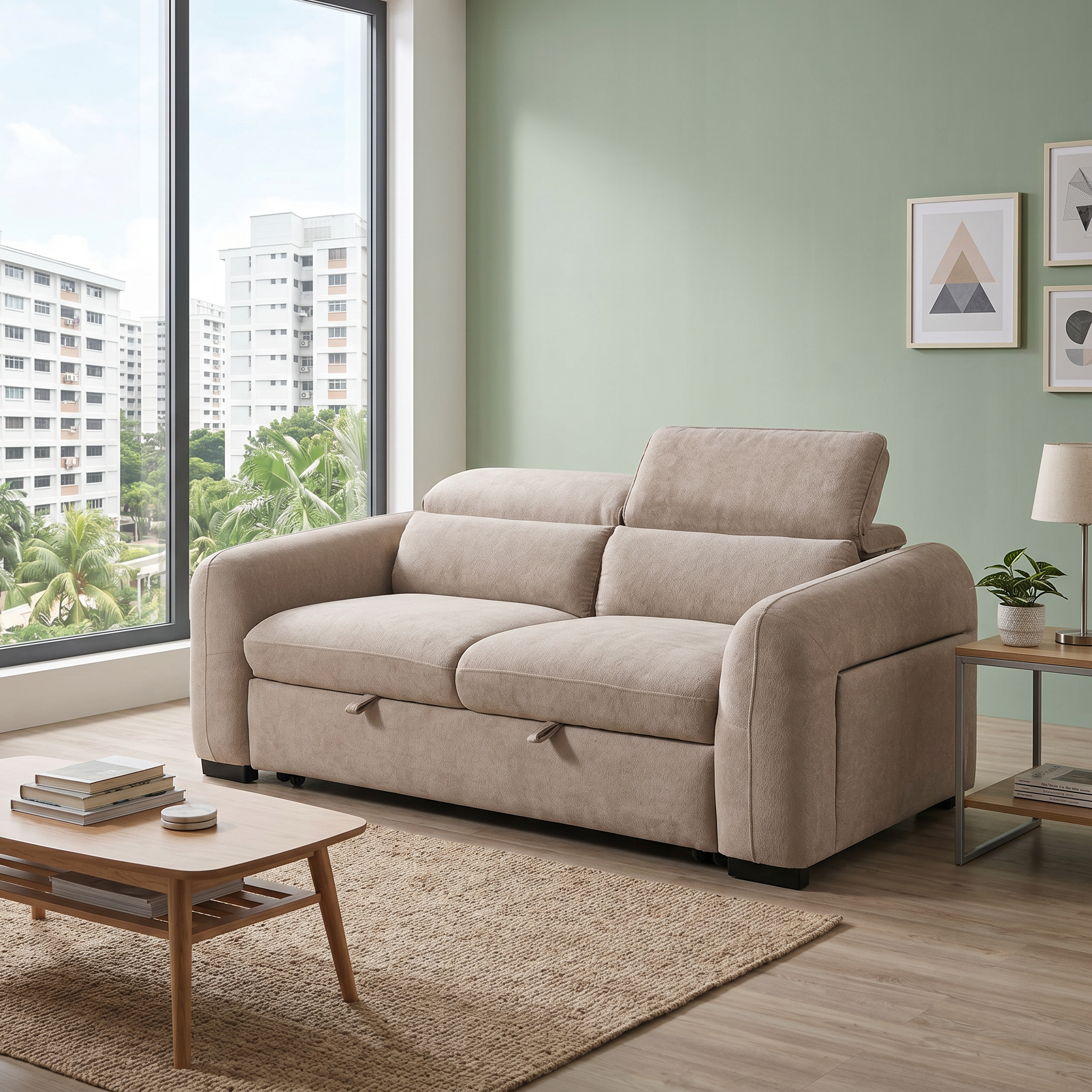 Quenora Fabric Sofa Bed