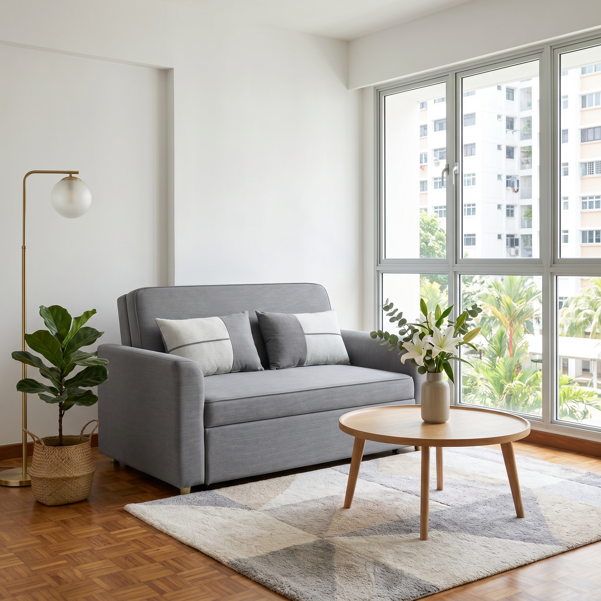 Cedrisa Fabric Sofa Bed