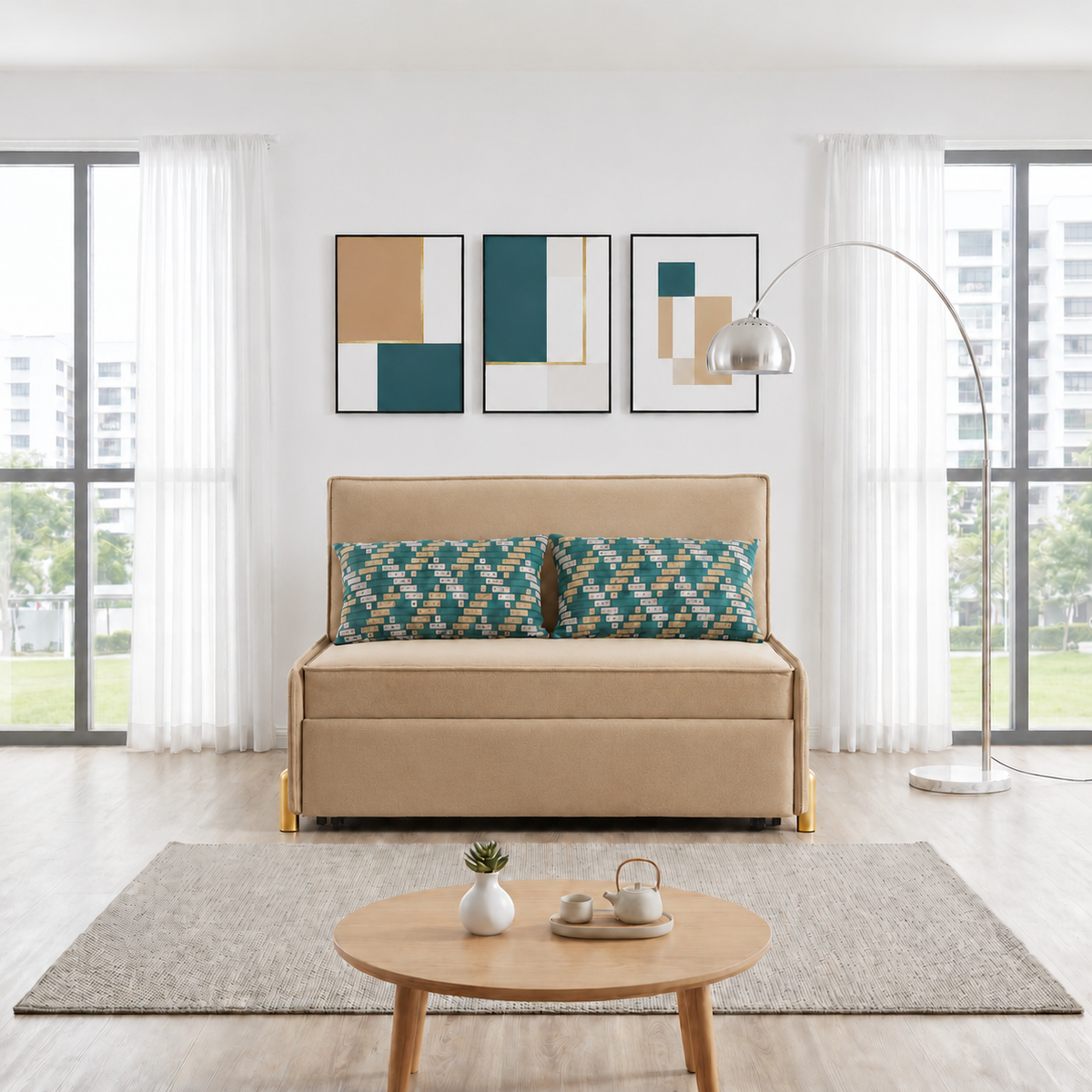 Primo Fabric Sofa Bed