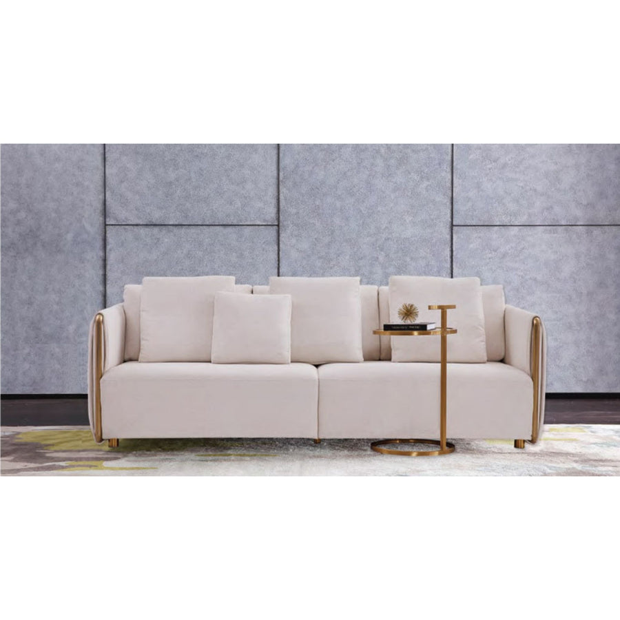 Roomy Fabric Sofa