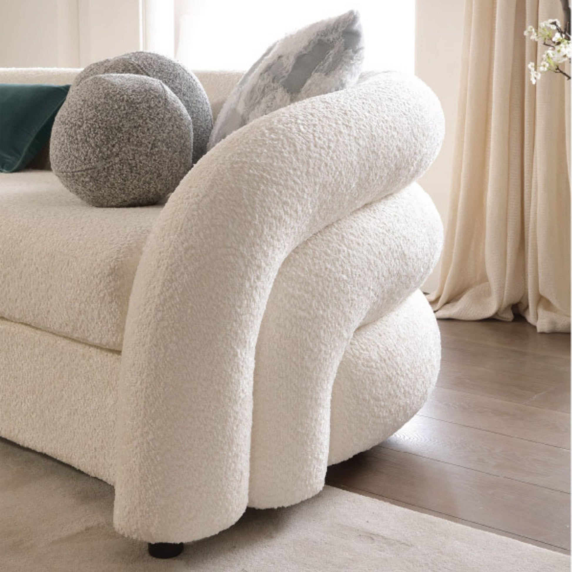 Wisteria Fabric Sofa