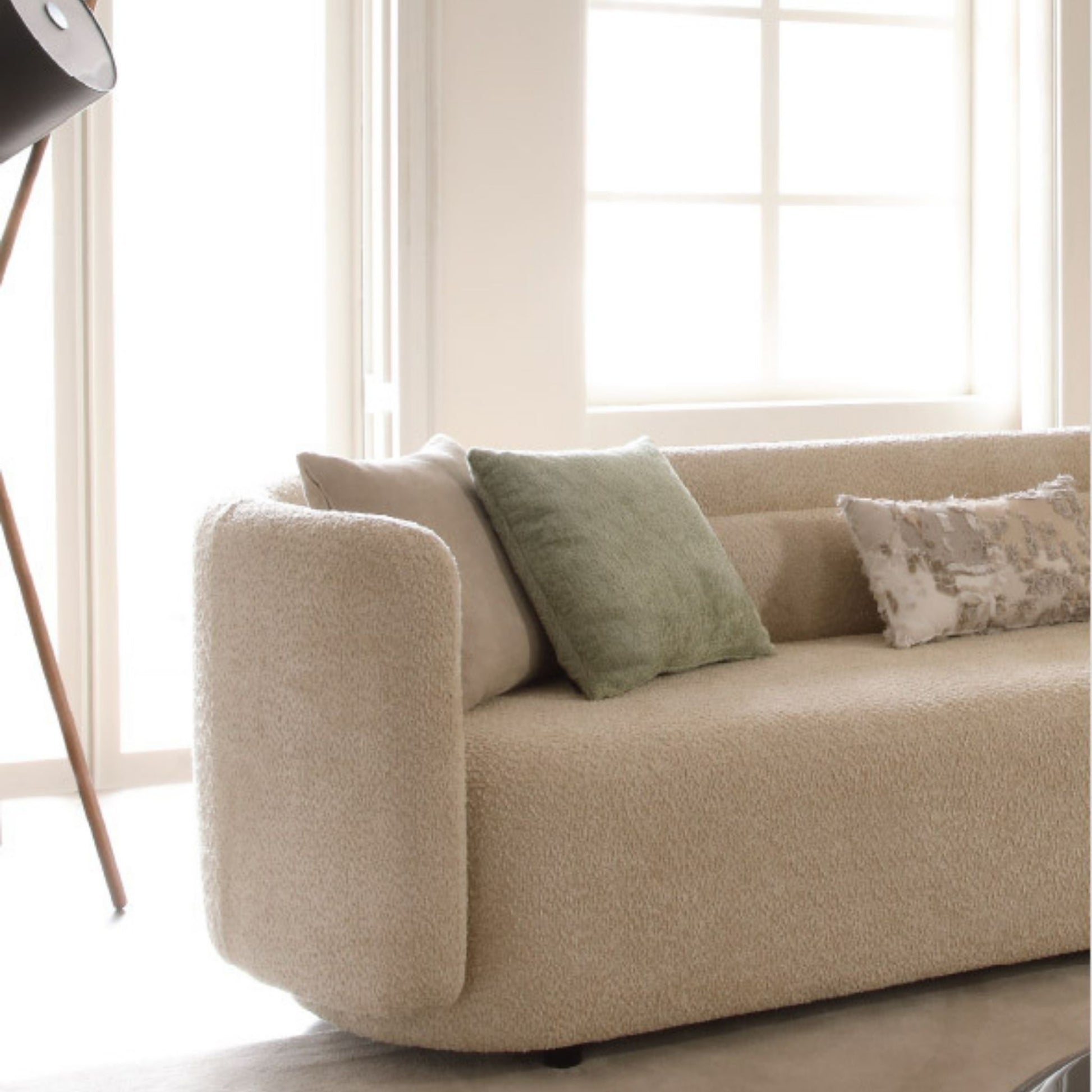 Rosea Fabric Sectional Sofa