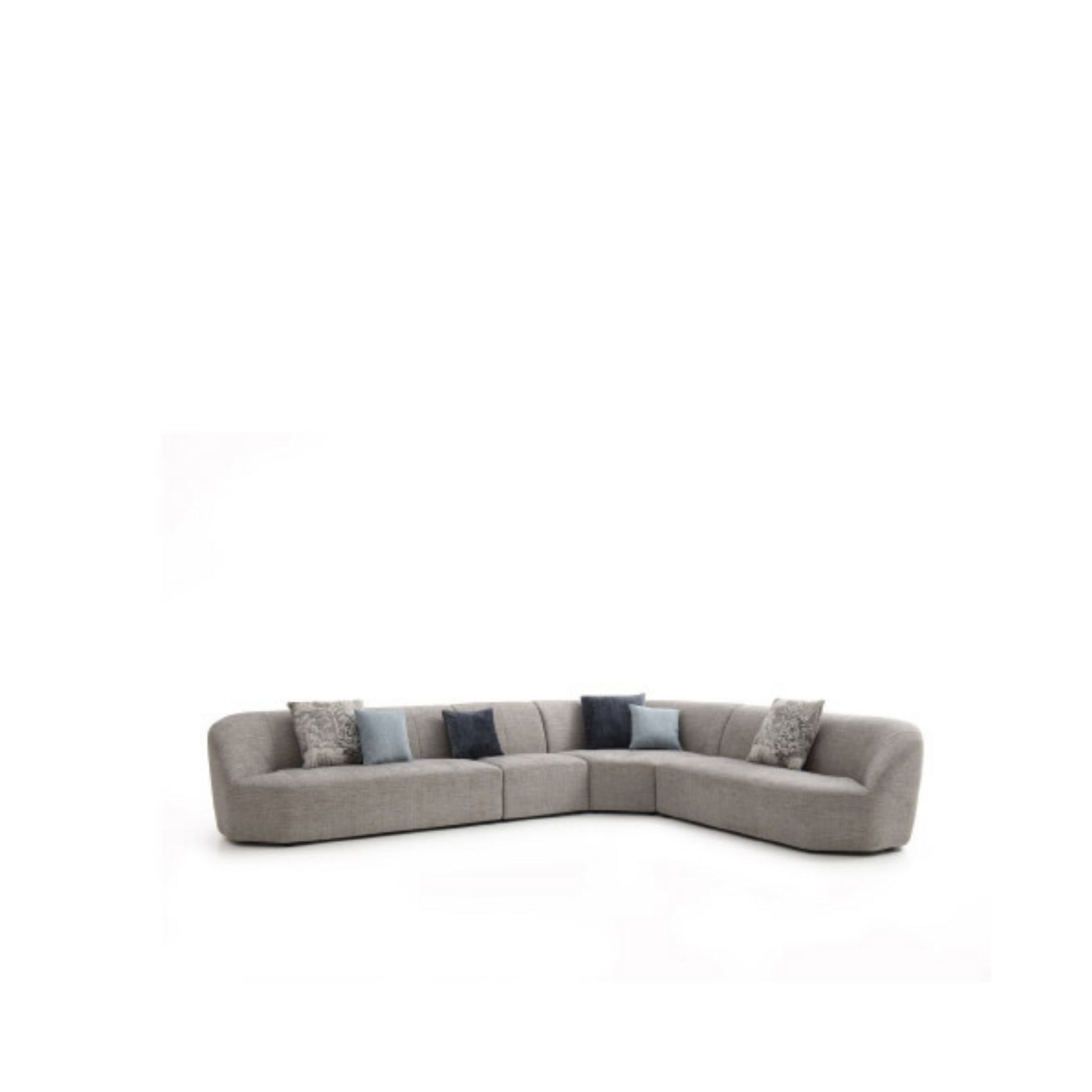 Dahlia Fabric Sectional Sofa