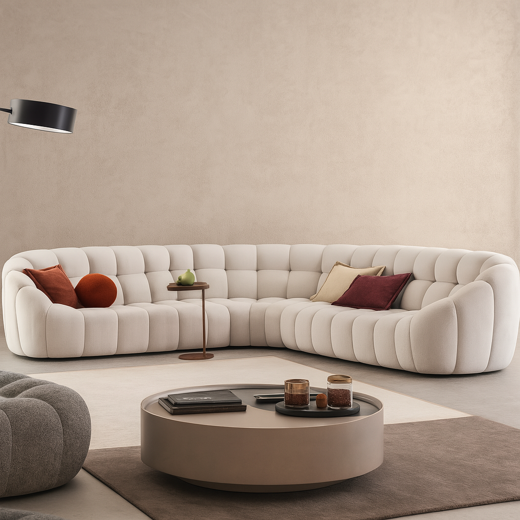 Ember Fabric Sectional Sofa