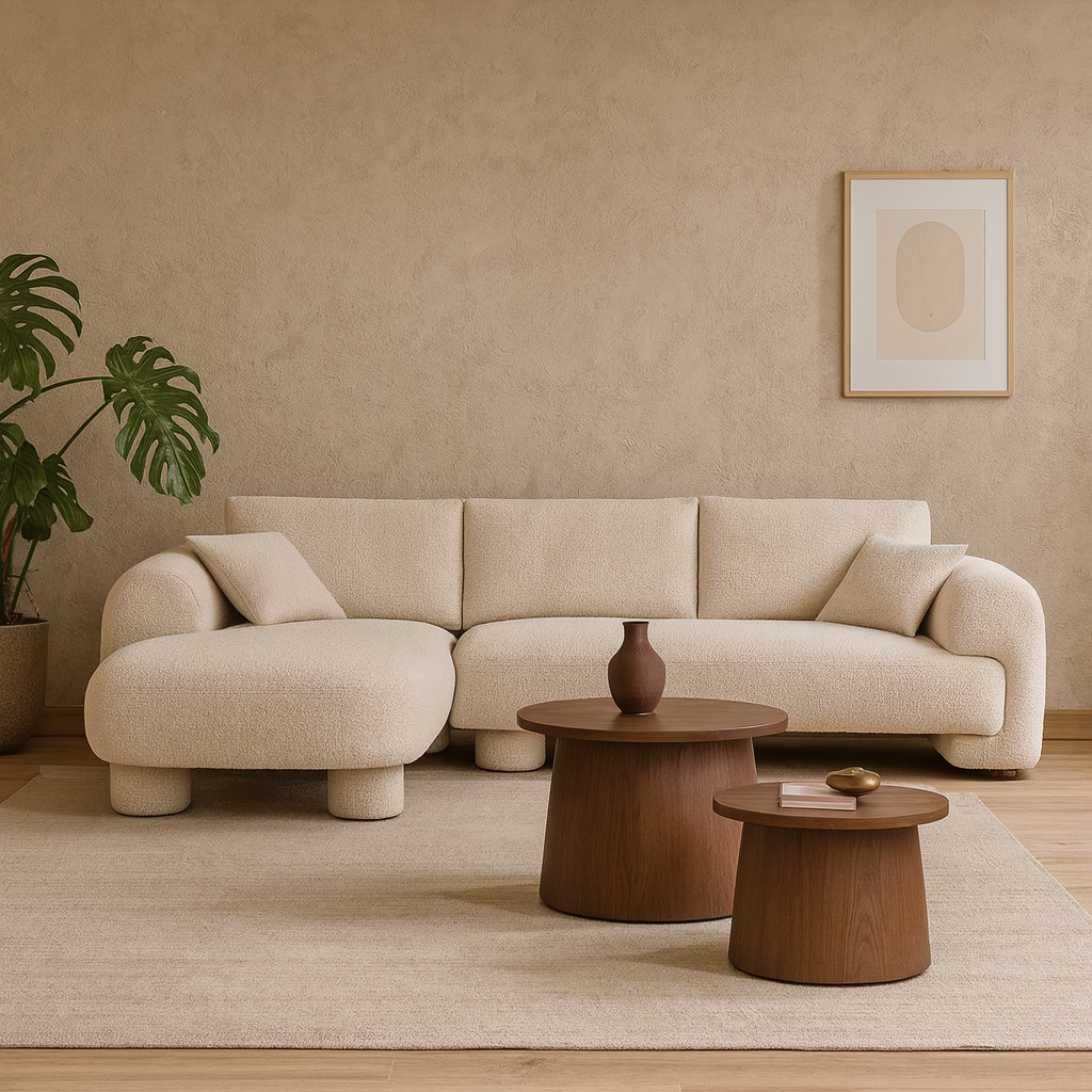 Zade Fabric Sectional Sofa