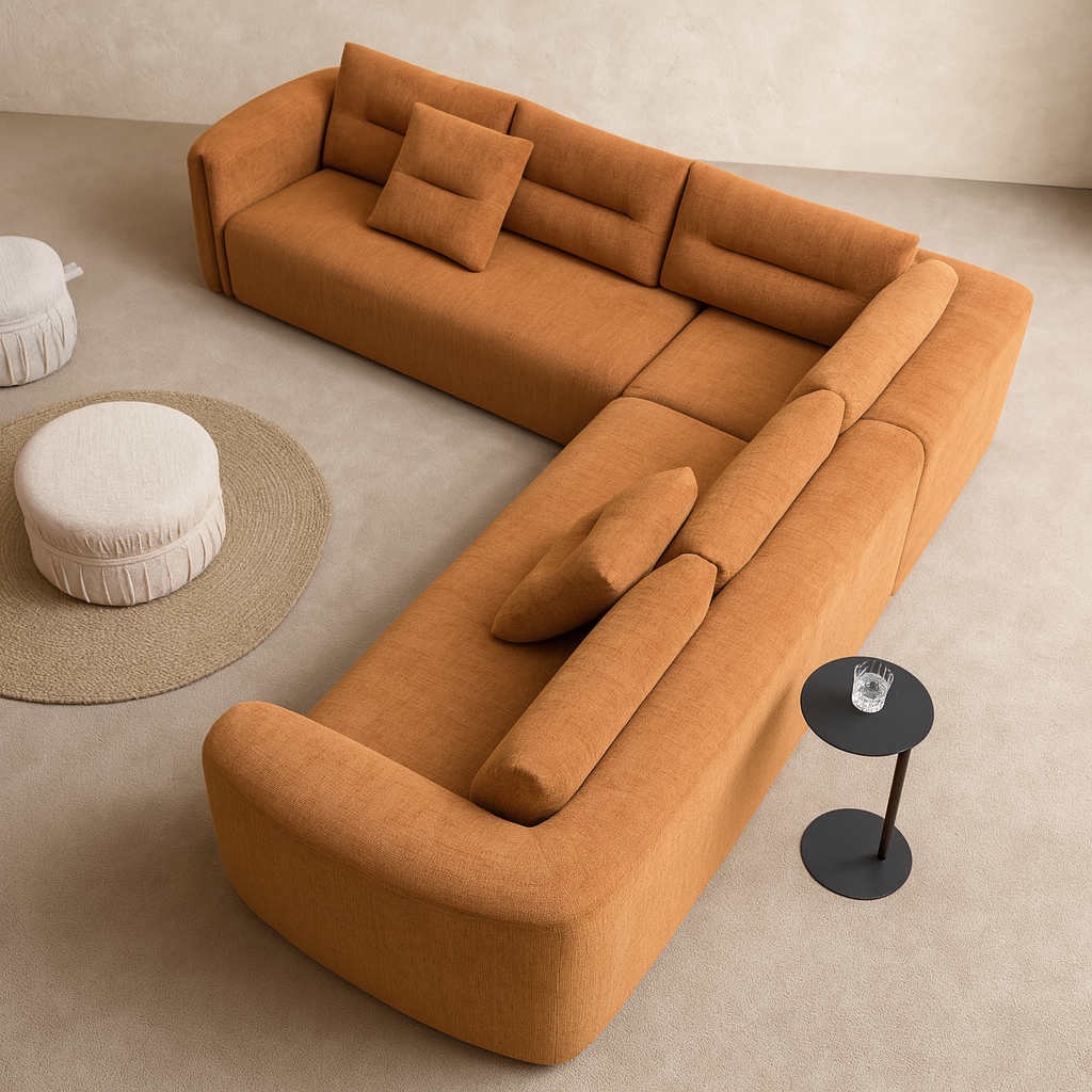 Dune Fabric Sectional Sofa
