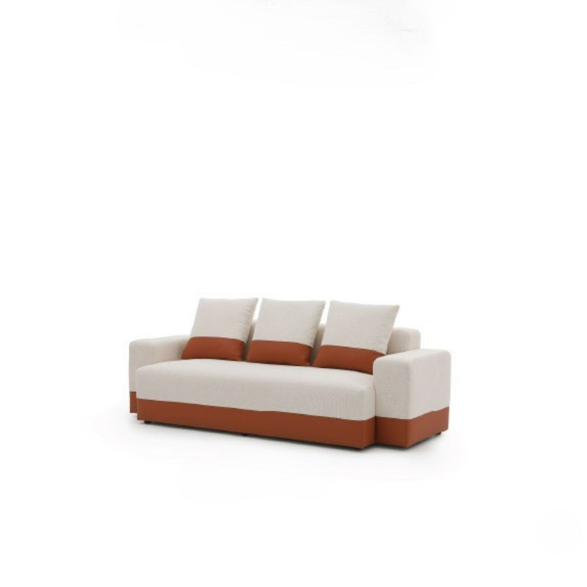 Loom Fabric Sectional Sofa