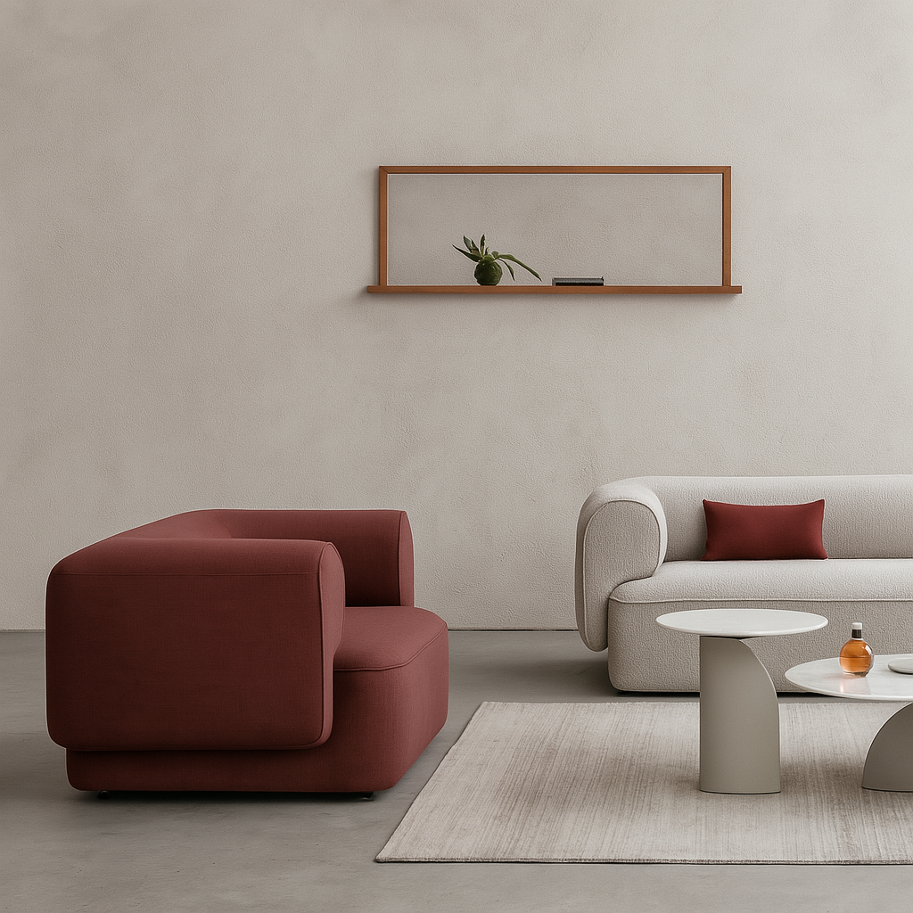 Fennel Fabric Sofa