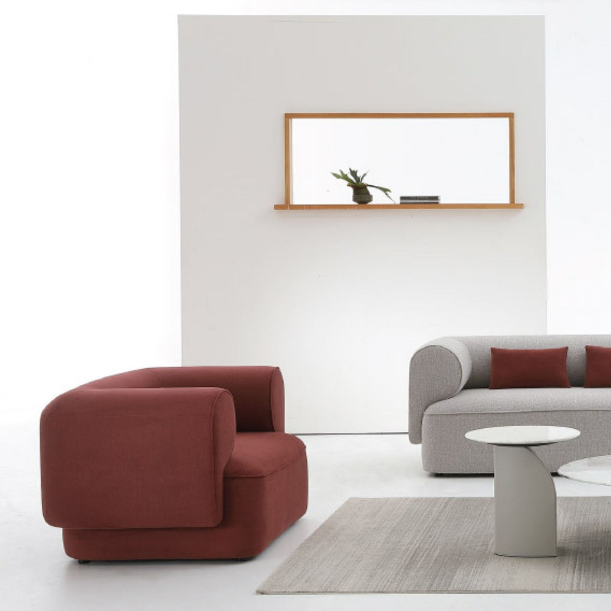 Fennel Fabric Sofa