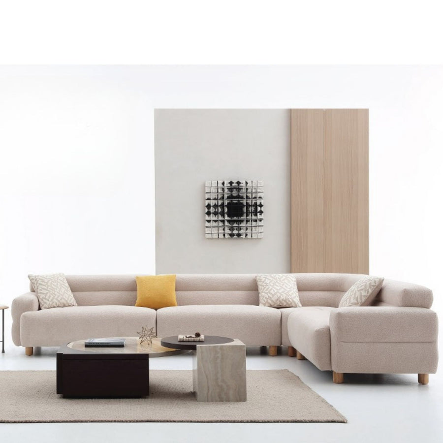 Cedar Fabric Sectional Sofa