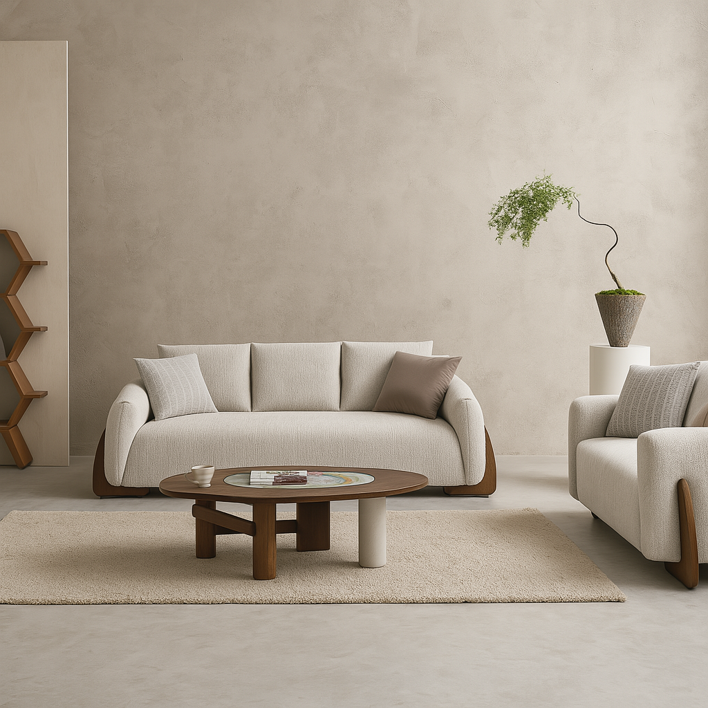 Moss Fabric Sofa
