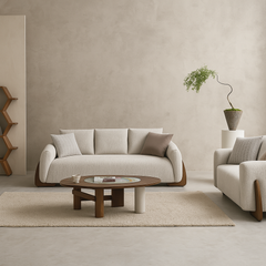 Moss Fabric Sofa