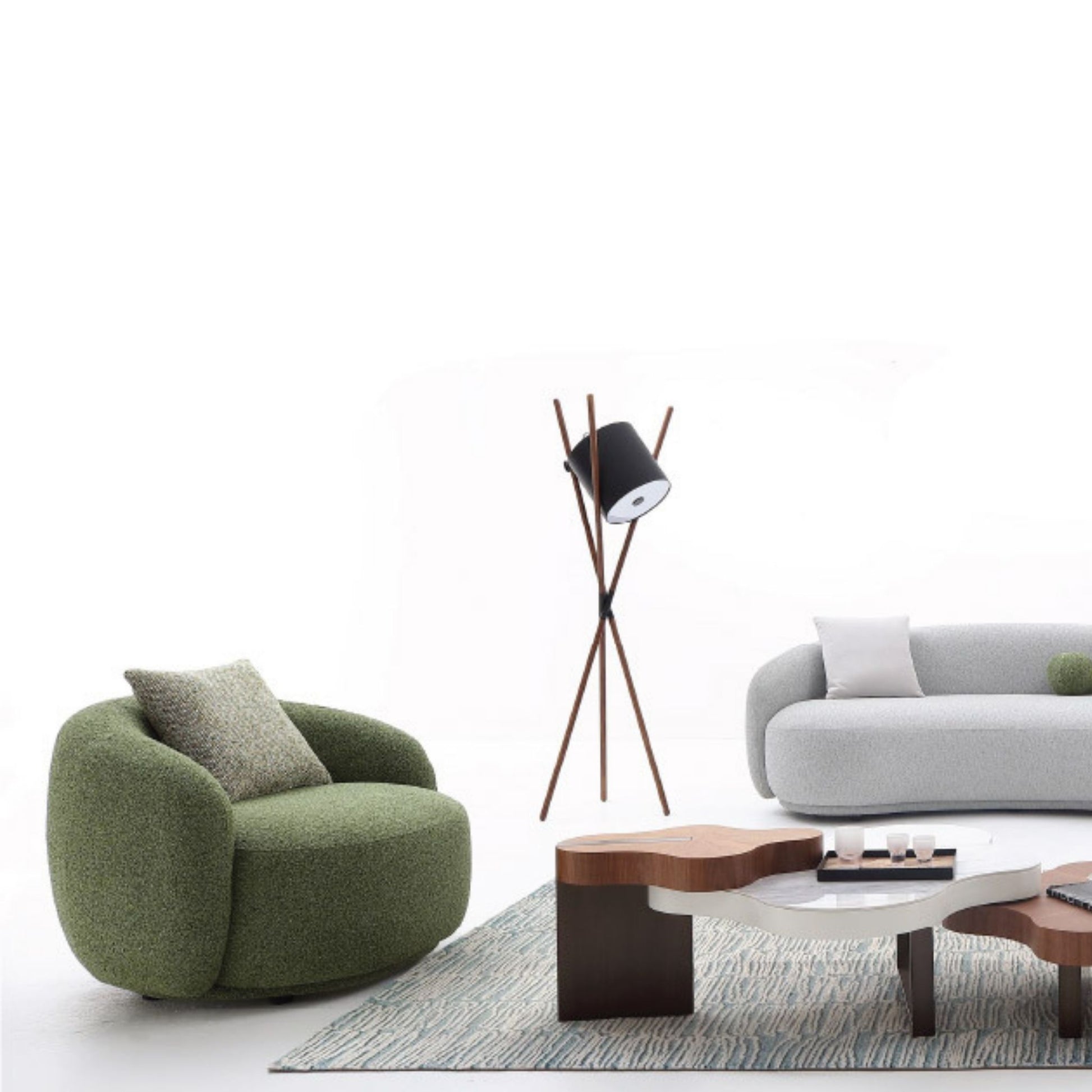 Tides Fabric Sofa