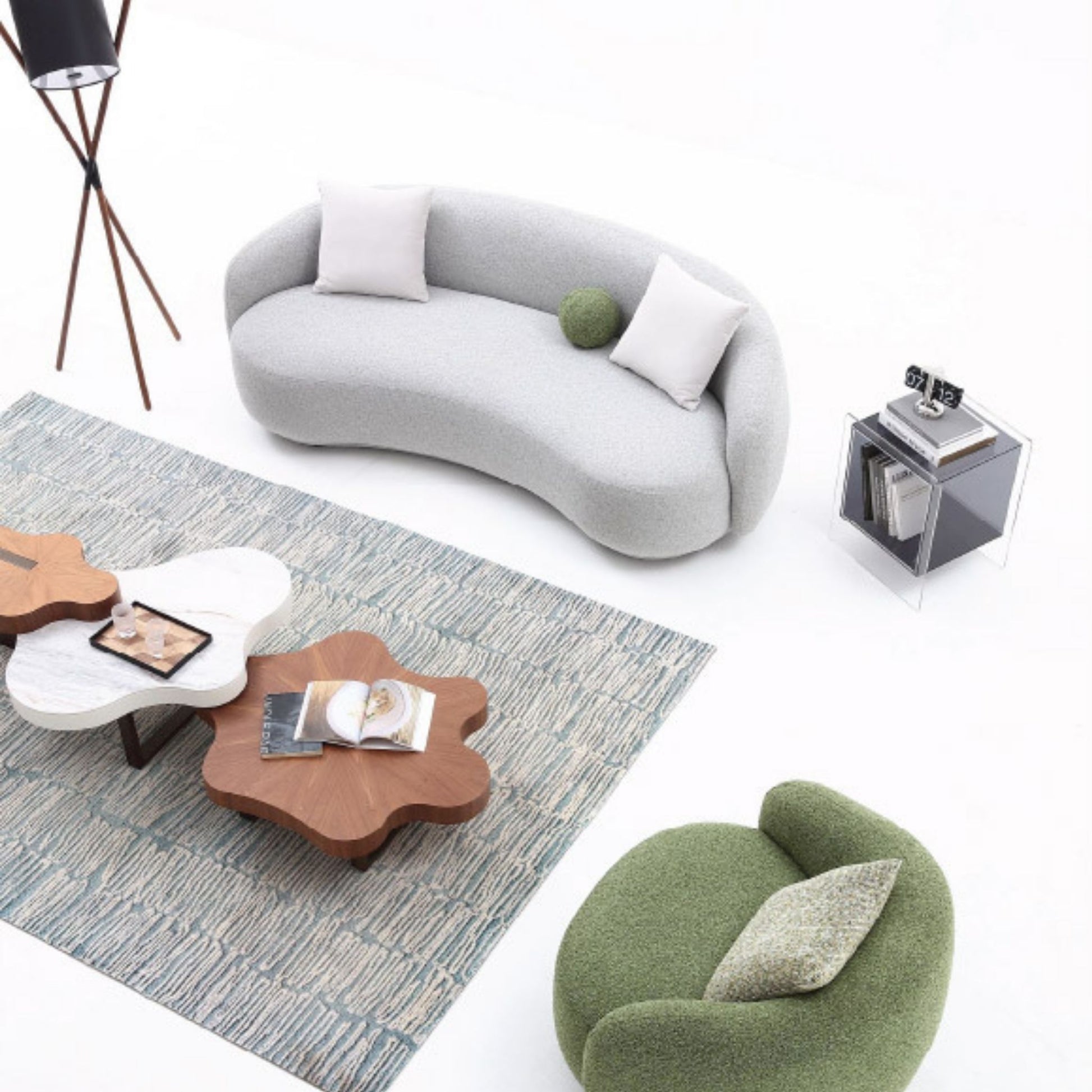 Tides Fabric Sofa