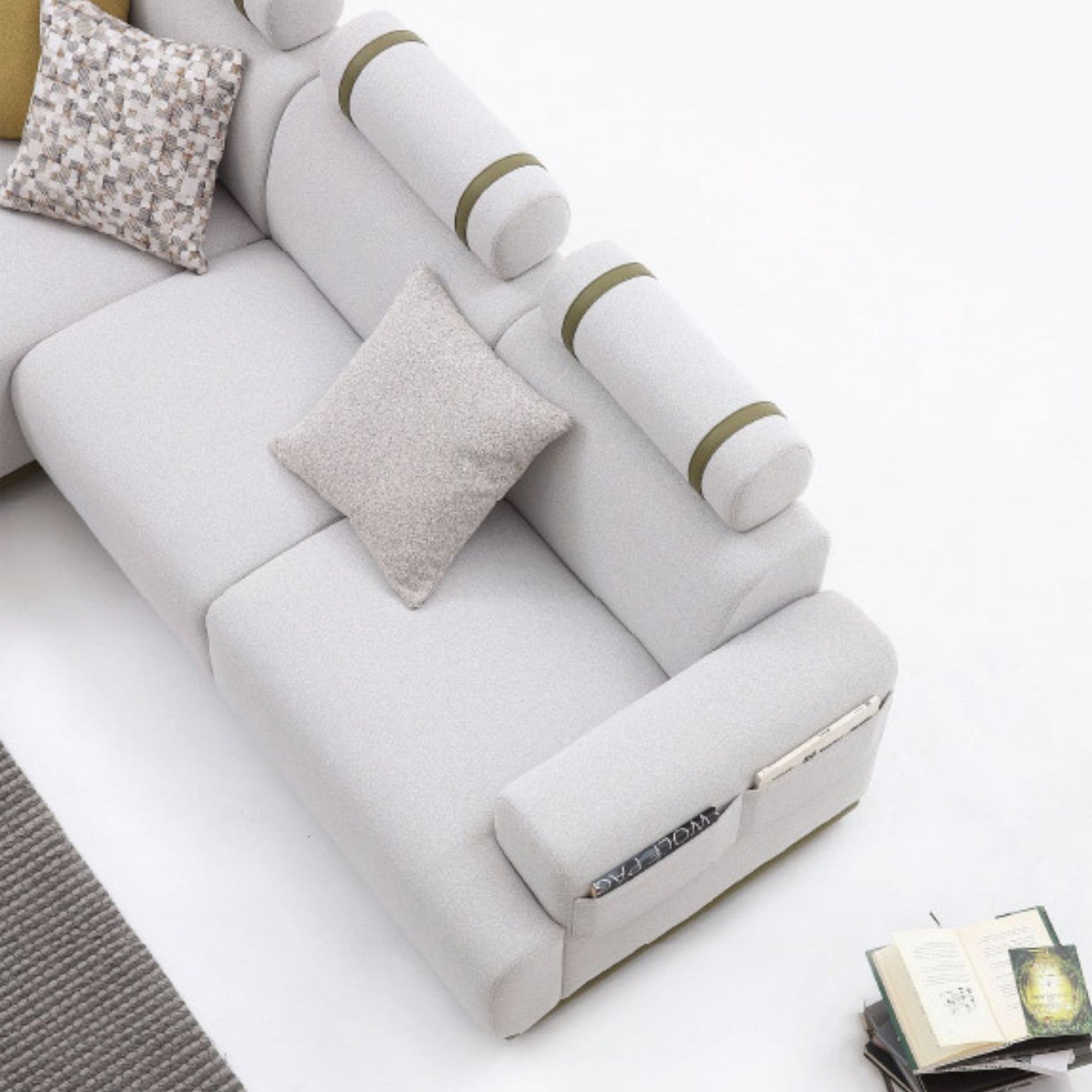 Orilla Fabric Sectional Sofa