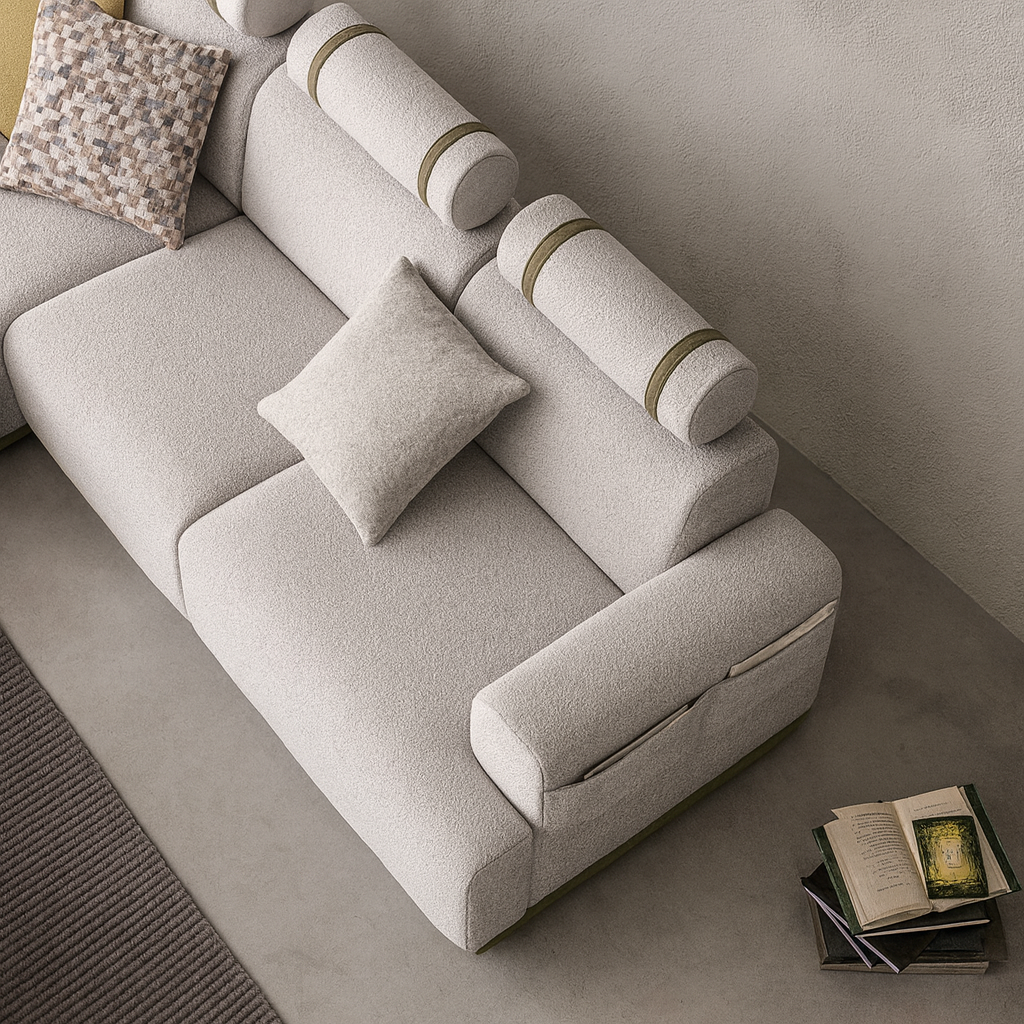 Orilla Fabric Sectional Sofa
