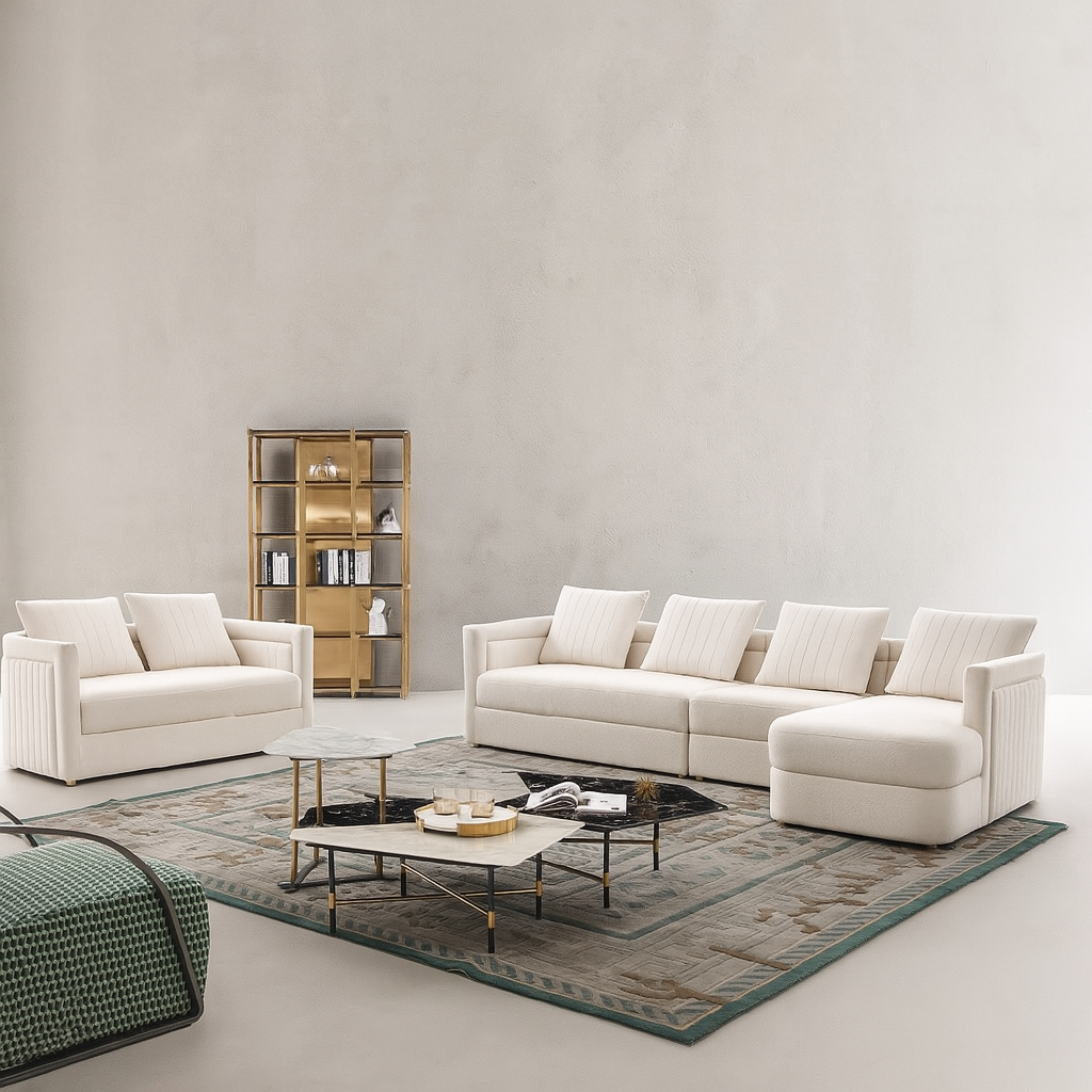 Venn Fabric Sectional Sofa