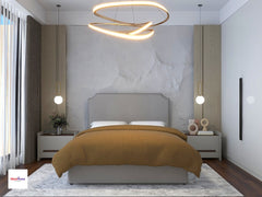 Georgina Belgium Fabric Bed Frame (Water Repellent)