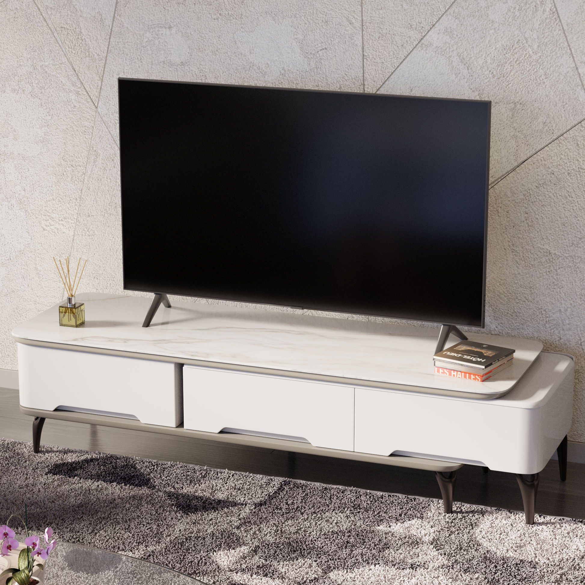 Lunaris Extendable TV Console