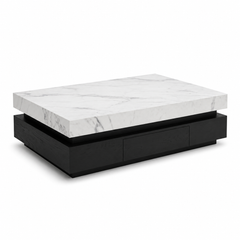 Caldressa Marble Storage Coffee Table
