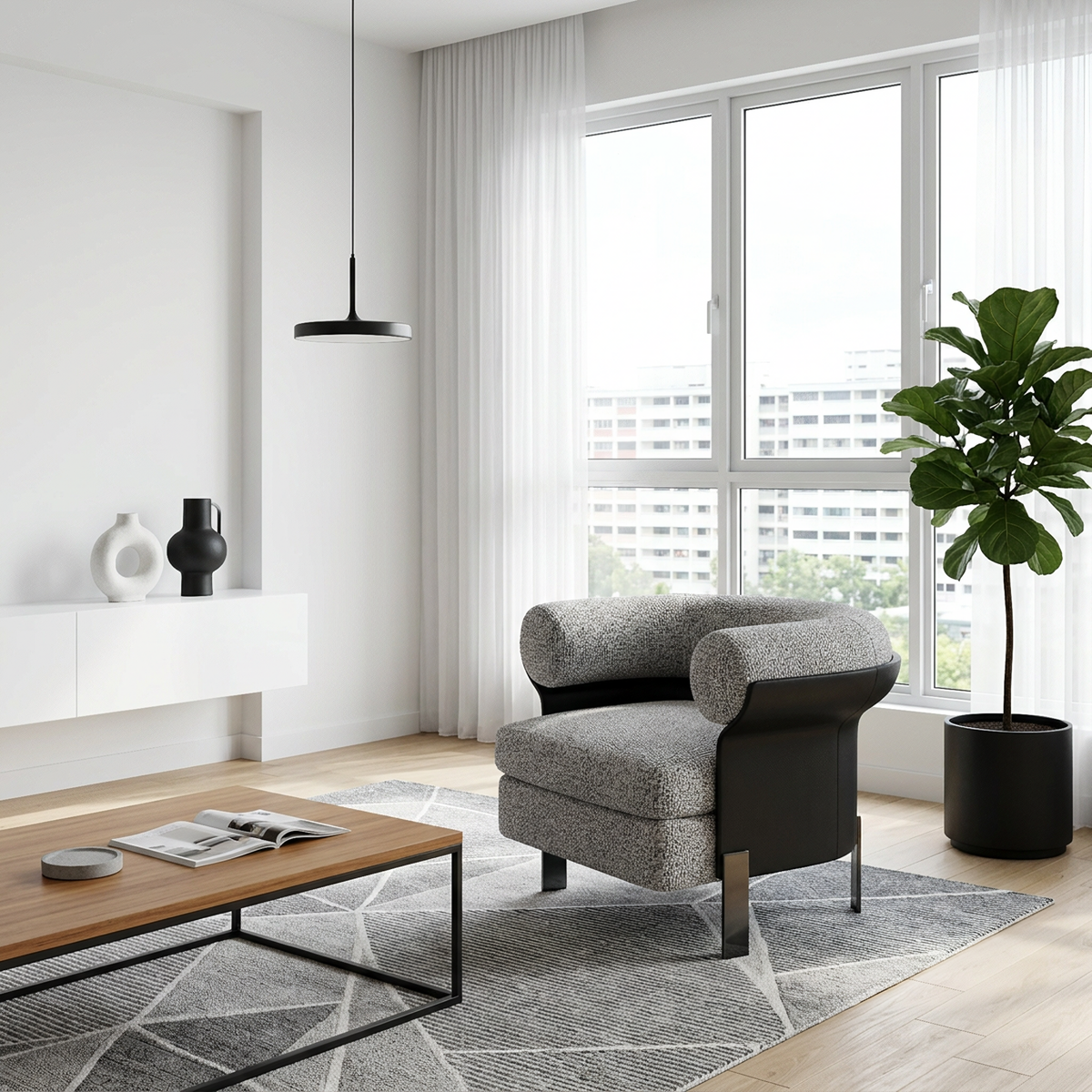 Quimera Fabric Armchair