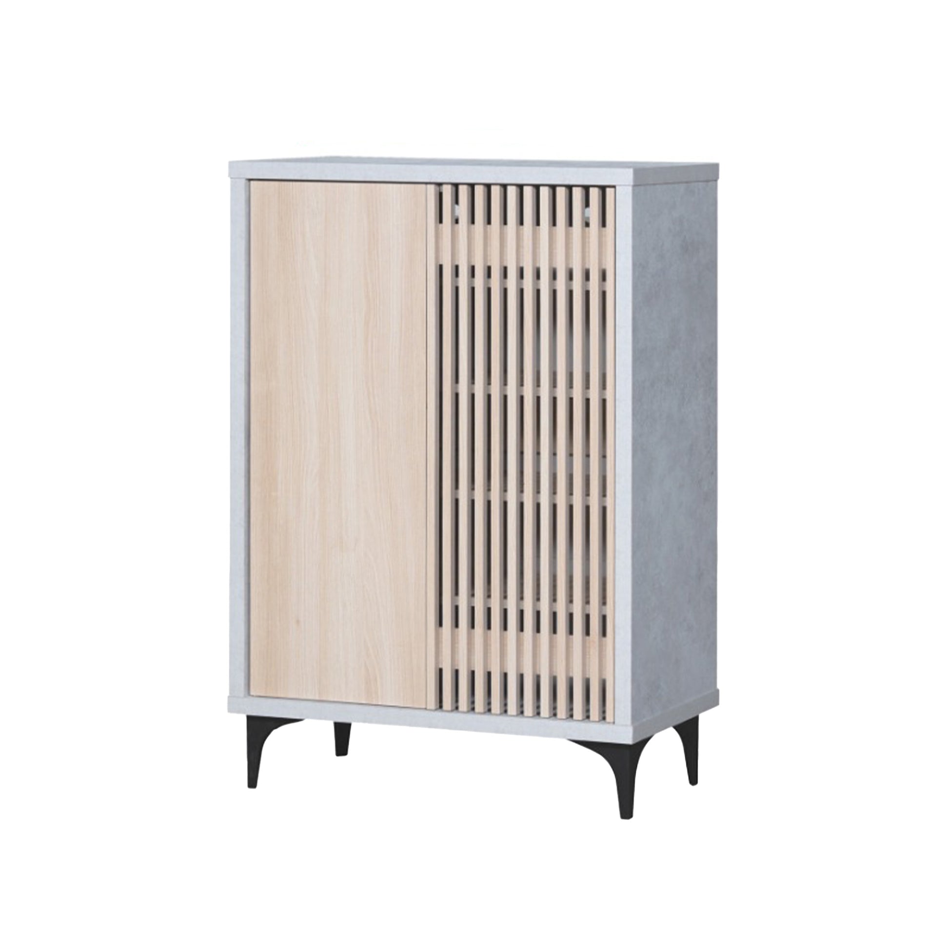 Fiera 2 Door Shoe Cabinet (80cm)