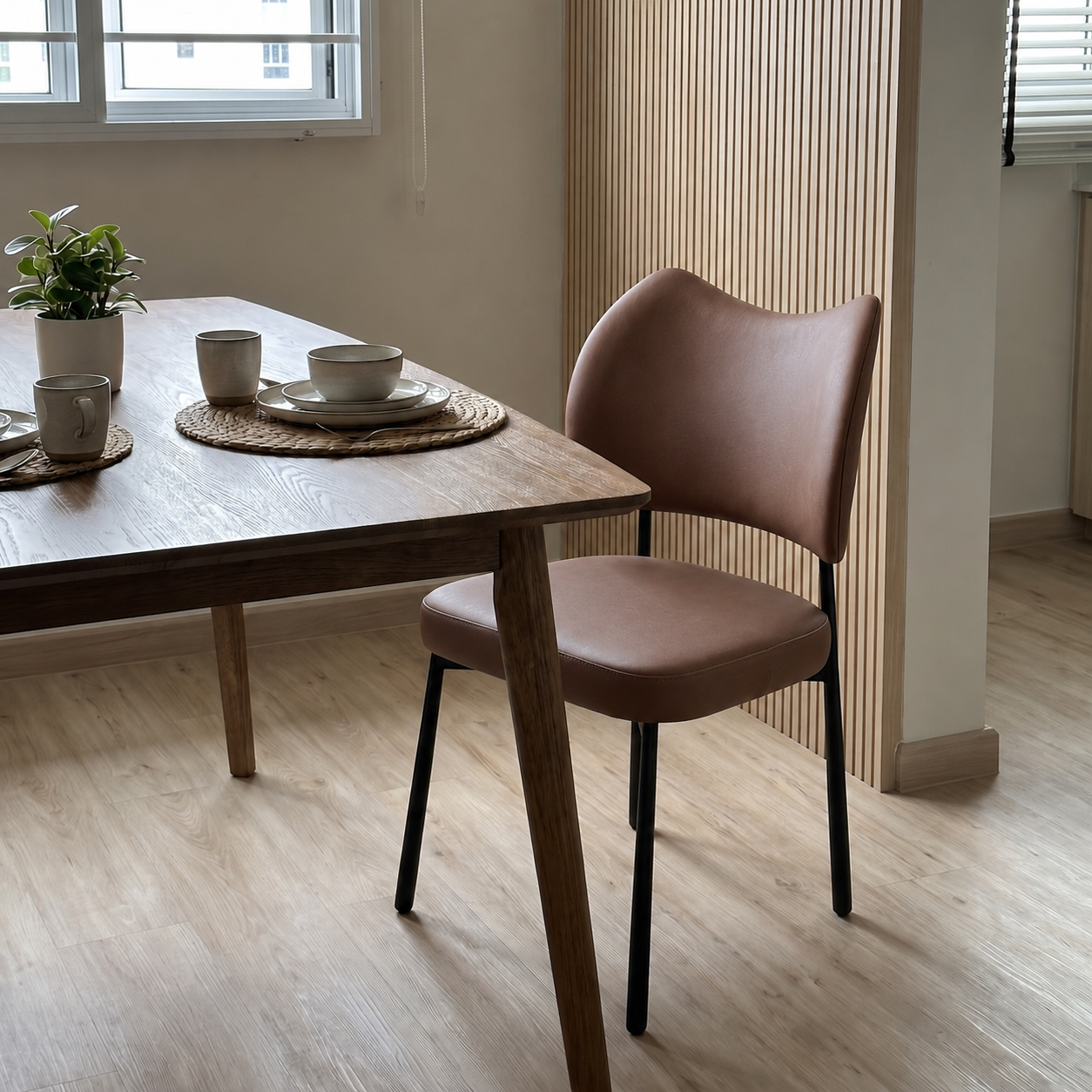 Ravanto Sintered Stone Dining Set (1+4)