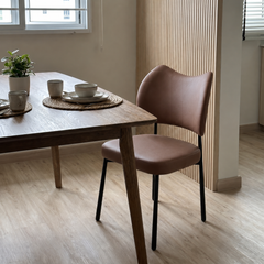 Alvierra Leather Dining Chair