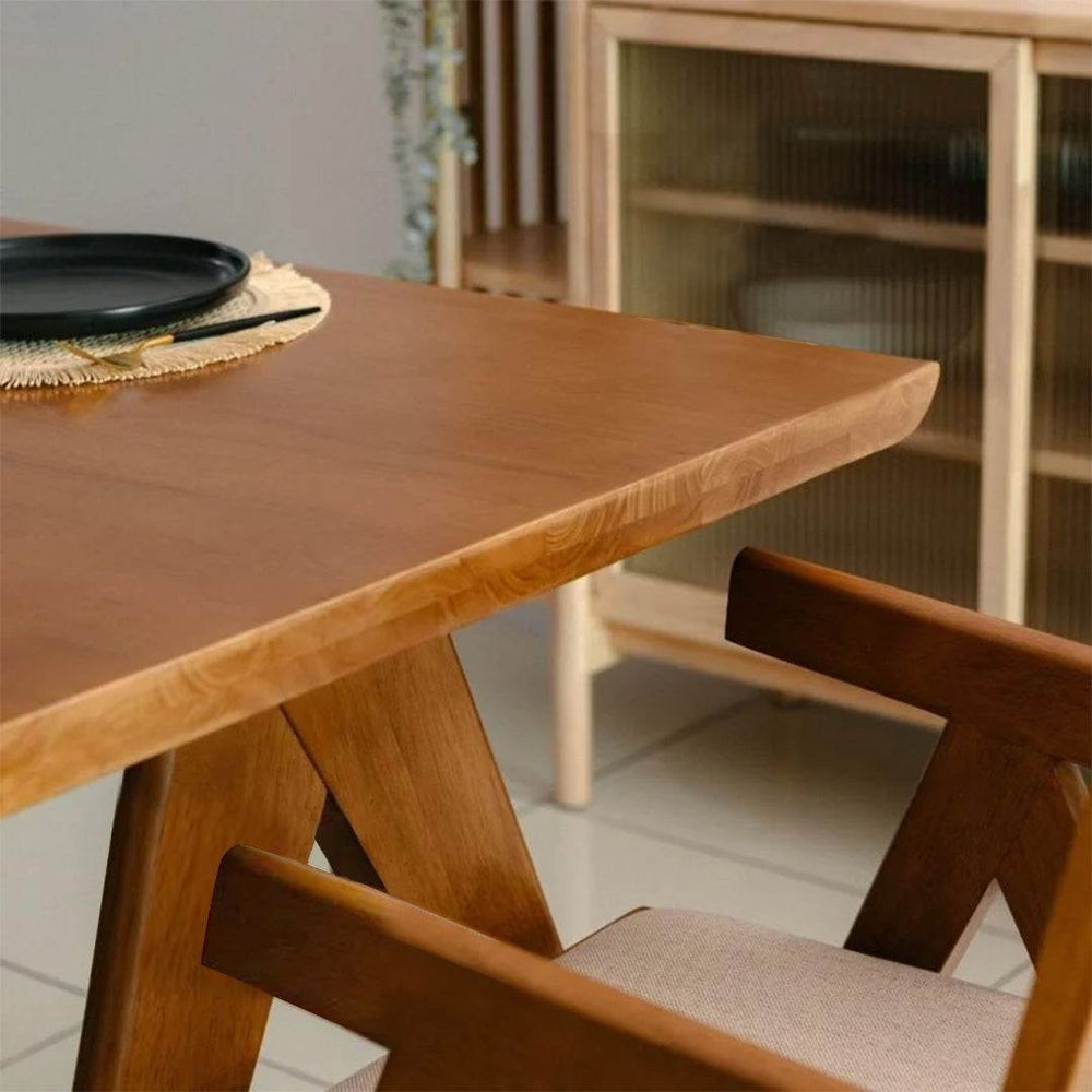 Megafurniture | Delora Wooden Dining Table (180cm) | Dining Table