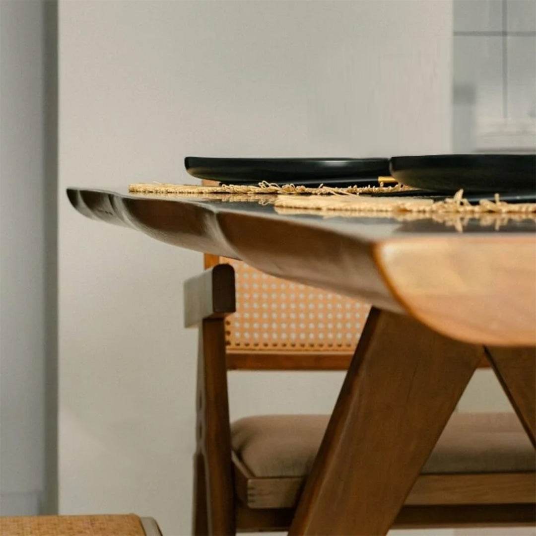 Megafurniture | Delora Wooden Dining Table (180cm) | Dining Table